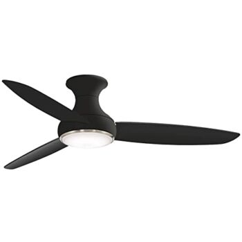 Minka’ Aire Concept III 54 in. LED Indoor/Outdoor Coal Smart Ceiling Fan with Remote Control | The Storepaperoomates Retail Market - Fast Affordable Shopping