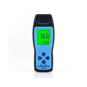 EMF Meter,Handheld Electromagnetic Field Tester, Radiation Meter, 0～2000mG/0～200μT, 0.1μT Resolution, 30Hz～300Hz, for Home Appliances, Power Lines and Industrial Equipments