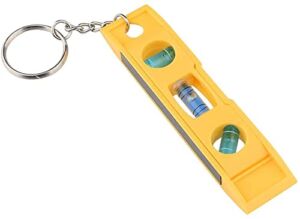 Bubble Level with Keychain Magnetic Torpedo Level Measuring Tool,Plumb/Level/45-Degree Measuring Level Bubble