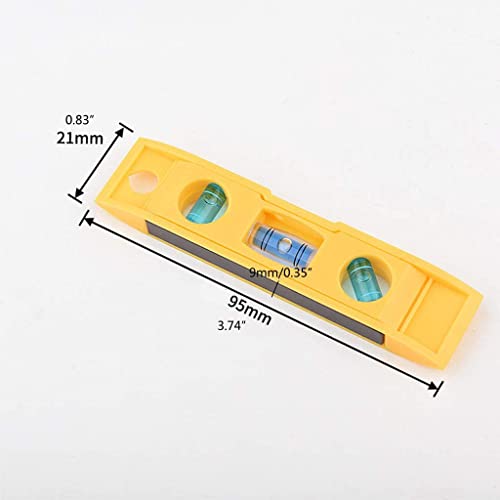 Bubble Level with Keychain Magnetic Torpedo Level Measuring Tool,Plumb/Level/45-Degree Measuring Level Bubble | The Storepaperoomates Retail Market - Fast Affordable Shopping