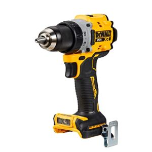 DEWALT 20V MAX* XR® Brushless Cordless 1/2-in Drill/Driver (Tool Only) (DCD800B), Yellow