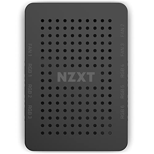 NZXT RGB & Fan Controller – AC-CRFR0-B1-6 RGB Lighting Channels – 3 Fan Channels – RGB Lighting Customization – Black | The Storepaperoomates Retail Market - Fast Affordable Shopping