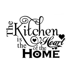 Kitchen Wall Decals by GoGoDecal – Inspirational Wall Decor for Kitchen – 3rd Party Tested Kitchen Wall Decals – Self Adhesive Kitchen Wall Decor Sticker – Kitchen Wall Stickers – Kitchen Decals