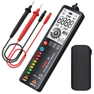 BSIDE Voltage Detector 3-Results Display AC Voltage Tester Pen, Non-Contact with Adjustable Sensitivity, Electricity Voltage Sensor Live/Neutral Wire Checker with Flashlight