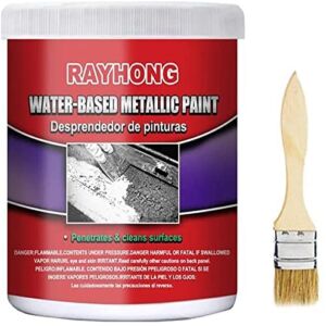 MRLZLT Water-Based Metal Rust Remover, Rust Conversion Agent Water-Based Primer, Anti-Rust Primer Water Based Primer with Brush, for Car and Metal (1pc) 3.52 Ounce (Pack of 1)