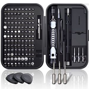 Precision Screwdriver Set, PC Repair Tool Kit, Easytime 130IN1 magnetic screwdriver set with T6 Torx screwdriver for Computer, Laptop, iPhone, Macbook, PS4, Switch, Eyeglass, Watch, Rc Car, Toys, DIY