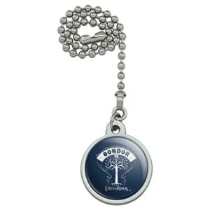 GRAPHICS & MORE Lord of The Rings Tree of Gondor Ceiling Fan and Light Pull Chain