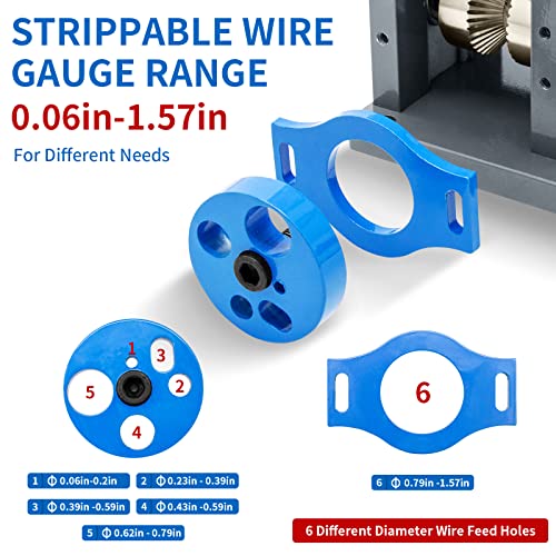 SENDUO Upgraded Manual Wire Stripper Machine 0.06-1.57in,Cable Stripper Machine for Drill, Wire Stripper Tool With Hand Crank Portable,Wire Stripping Machine For Scrap Copper Recycling | The Storepaperoomates Retail Market - Fast Affordable Shopping