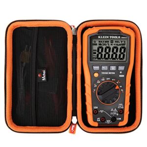 Mchoi Shockproof Carrying Case for Klein Tools MM600/MM700 Multimeter Digital Auto-Ranging 1000V, Case Only