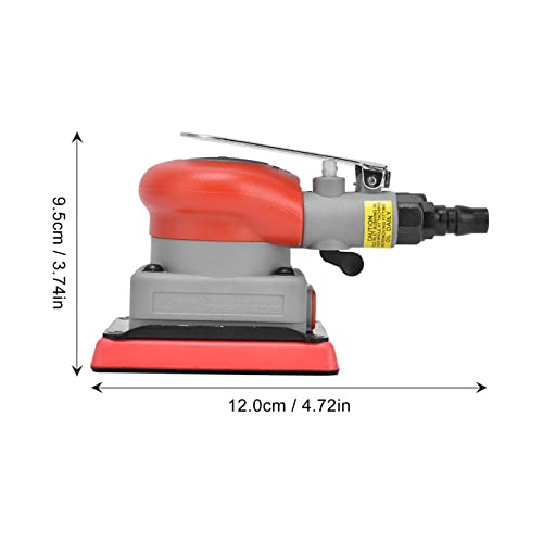 BTER Air Orbital Sander, 10000rpm 75x100mm Square Pneumatic Palm Sander, Sanding/Grinding/Polishing Professional Alloy Steel Pneumatic Sander for Wood, Composites, Metal, Car Beauty | The Storepaperoomates Retail Market - Fast Affordable Shopping