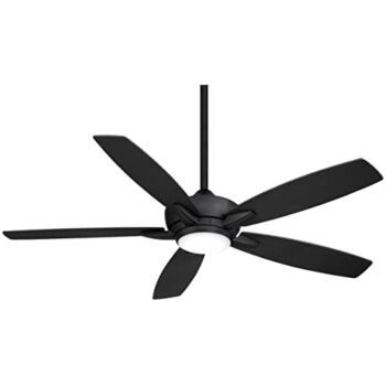 Minka-Aire F717L-CL Kelvyn 52-Inch Ceiling Fan with Integrated CCT LED Light Kit in Coal Finish | The Storepaperoomates Retail Market - Fast Affordable Shopping