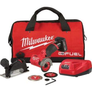 Milwaukee M12 FUEL 3″ Compact Cut Off Tool Kit