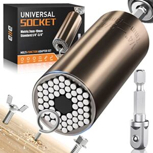 BIIB Stocking Stuffers Gifts for Men, Universal Super Socket, Cool Gadgets for Men Gifts for Dad, Christmas Gifts for Men Unique, Stocking Stuffers for Teens, Husband, Him, Tools for Men, Dad Gifts