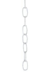 Aspen Creative 21102A 36″ Decorative Light Fixture Chain in White