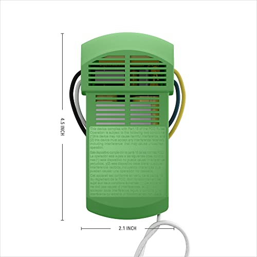 Hunter Fan Company 99814 1.9 3 Speed Receiver, Green | The Storepaperoomates Retail Market - Fast Affordable Shopping