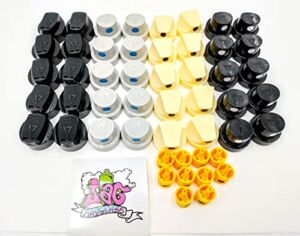 Spray Paint Caps Skinny Cap Sampler, 20 or 50 Pack, Spray Paint Tips for Graffiti and Street Art Professional Quality. Fits Female cans Such as Montana, Flame, Belton, Loop, MTN and Many More! (20)