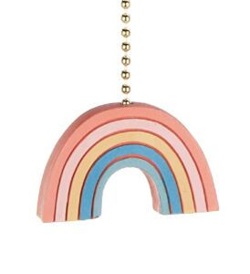 Clementine Designs Boho Rainbow Ceiling Fan Pull or Light Pull Chain