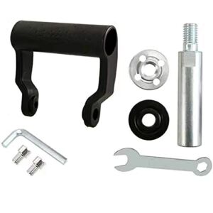 Angle Grinder Attachments Kit|Angle Grinder Extension Connecting Rod,Angle Grinder Handle,Angle Grinder Wrench,Angle Grinder Flange Lock Nuts,Angle Grinding Tool for 100 Type Angle Grinder(Group1)