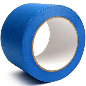 DoAy Blue Painters Tape 3″ x 45 Yards – Painting & Masking Tape – Easy and Clean Removal – Multi Surface Use – ISO 9001 Worldwide Quality – Leaves No Residue Behind