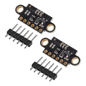DWEII VL53L1X Time-of-Flight Distance Sensor Laser Ranging Flight Time Sensor Module Distance 400cm Measurement Extension Board Module Compatible with Arduino and Raspberry Pi Pack of 2