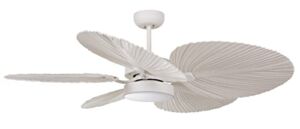 Lucci Air Bali 52” DC Ceiling Fan with Light in Antique White, 21065401
