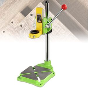 POWLAB Floor Drill Press stand Drill Press Work Station Stand Table Top Drill Press 90° Rotating Fixed Frame for Drill Workbench Repair Drill Press Table Clamping Range 38mm-42mm