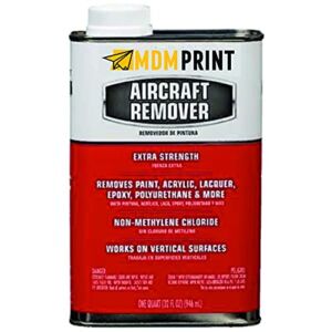 Aircraft Remover 323172 (1 guart) Removes Paint, Acrylic, Lacquer, epoxy, Polyurethane & More