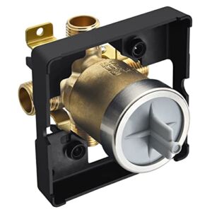 Tub and Shower Valve Body for Use with Delta Single or Dual Function Tub Faucet Trim Kits