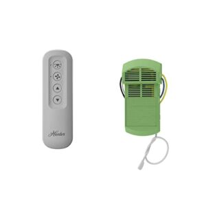 Hunter Fan Company 99770 Core Multifunction w/1.9 Remote Control with Receiver, Dove Grey