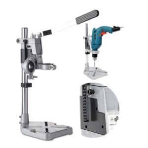 Mini Portable Drill Press Stand,Drill Press Rotary Tool Workstation Stand,Universal Bench Clamp Desktop Drill Holder Workbench Repair Tool Table Top Drill