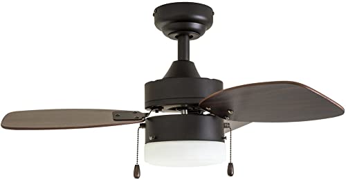Patriot Lighting Gibson Street 30″ Bronze Indoor LED Ceiling Fan | The Storepaperoomates Retail Market - Fast Affordable Shopping