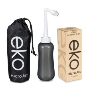 EKO MicroJet MJ-450 /Portable Bidet/Peri Bottle Sprayer/Travel Washer Bottle