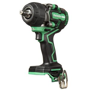 Metabo HPT 36V MultiVolt ½-Inch Mid-Torque Cordless Impact Wrench | Tool Only, No Battery | 4-Stage Speed Selection | Brushless Motor | IP56 Compliant | WR36DEQ4