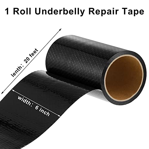 RV underbelly Material RV Underbelly Tape Mobile Home Underbelly Thick Tape Camper Travel Trailer Belly Tape Tear Repair Tape Sealing Permanent Adhesive Patch Waterproof Tape (6 Inches x 20 Feet) | The Storepaperoomates Retail Market - Fast Affordable Shopping