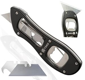 Tako X2- Retractable Utility Knife, Quick Change, Instant Extra Blade Access, Box Cutter, Pocket Knife, Compact