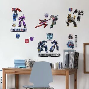 RoomMates RMK5013SCS Transformers Peel and Stick Wall Decals