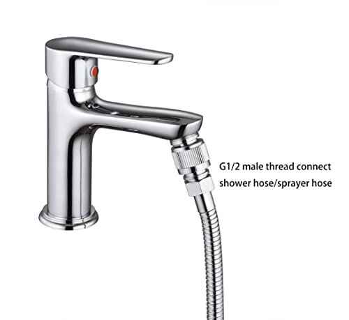 Sink Faucet Quick Connector,Faucet Adapter for Sink Connection Shower Hose/Garden Hose,Faucet Connector for Garden Hose, Washing Machine,Pet Bathing Chrome | The Storepaperoomates Retail Market - Fast Affordable Shopping