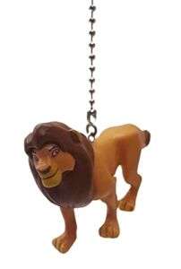 Lion King Adult Simba Fan Lamp Light Pull Chain Figure 4″ Figurine PVC Holiday