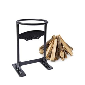 Kindling Cracker Firewood Splitter – Carbon Steel Wood Splitting Wedge – Firewood Cutter – Manual Log Splitter