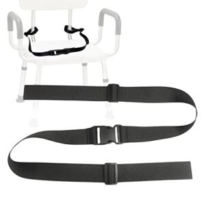 Elderly Shower Chair Seat Anti-Slip Belt, Universal Bath Bench Buckle Strap Nursing Care Supplies for Disabled Patient Bedridden