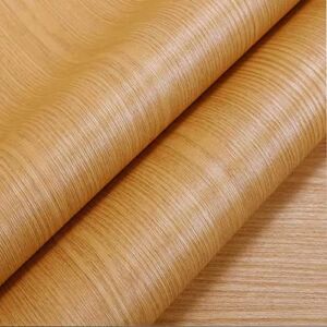 Wood Wallpaper-Wood Contact Paper,Wallpaper Peel and Stick-Waterproof Wallpaper, Contact Paper Countertops Waterproof Stick on Wallpaper Removable Wallpaper 15.7″ x 78.7″