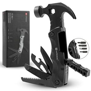 Gifts for dad from daugther son WROOC Stocking Stuffers car accessories for men, camping multitool multi-hammer,gadgets for men him, useful birthday gifts for him/husband/boyfriend Valentines gift