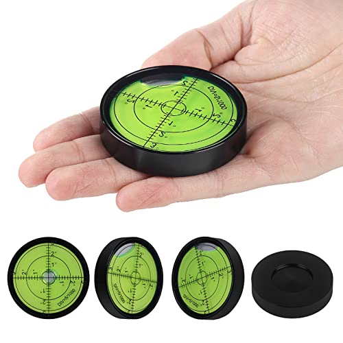 Spxatrew High Precision Round Bullseye Bubble Level Spirit Bubble Surface Level Bubble Inclinometers for Surveying Instruments, PRO Measuring Tool and Tribrachs, Ø60mm, Accuracy 15’/2 | The Storepaperoomates Retail Market - Fast Affordable Shopping
