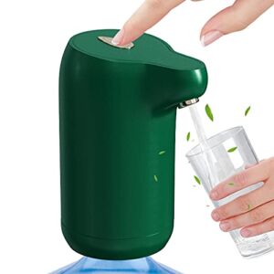 Water Dispenser for 5 Gallon, YOMYM Water Bottle Pump,Automatic Water Bottle Dispenser,Integrated Water Pump for 5 Gallon Bottle with USB Charging,Portable Electric Water Dispenser