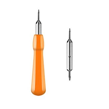 AIEX 1Pc Ring Doorbell Screwdriver Replacement Industrial Grade Alloy Steel Double-Ended Screwdriver Tool for Doorbell Battery Change (Orange) | The Storepaperoomates Retail Market - Fast Affordable Shopping