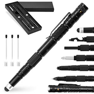 Gifts for Men Dad, MirrorZone Tactical Pen(12-IN-1), Multi-Tool Pen for Women with Flashlight, Gadgets for Men, Christmas Gifts for Husband, Unique Birthday Gifts Ideas for Boyfriends Him, Gifts Box