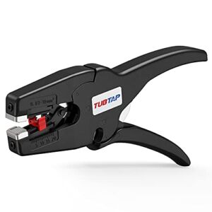 TUBTAP Wire Stripper, Work for Single-conductor 7 to 32 AWG Stranded or Solid Wire, Automatic Stripping Length Range 0.25-0.75inch, Working On Many Wire Types