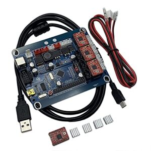 Doesbot GRBL 1.1 A4988 Control Board CNC Controller Router CNC Engraving Machine Control Board 3018 3 Axis USB Control Laser Board Corexy Open Source with External Driver Interface