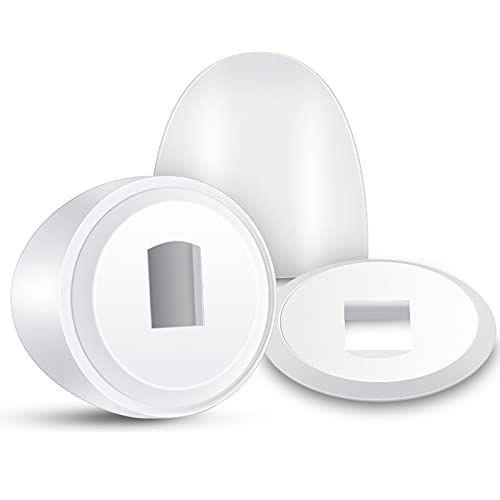 Universal Toilet Bolt Caps Plastic Round Push On Toilet Bowl Caps Covers Toilet Seat Floor Caps with Extra Washers for Toilet Bowl Screws, 1.45 Inch Height (16 Pieces) | The Storepaperoomates Retail Market - Fast Affordable Shopping