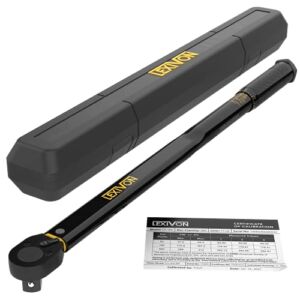 LEXIVON 3/4-Inch Drive Click Torque Wrench 30~300 Ft-Lb / 40.7~406.8 Nm (LX-185)